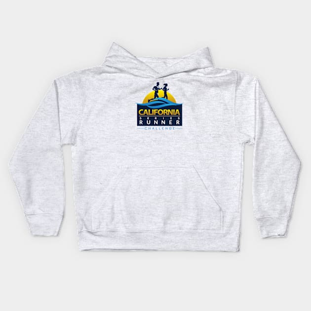 California Marathon Kids Hoodie by BonnyManthe